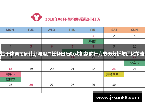 基于体育每周计划与用户任务日历联动机制的行为节奏分析与优化策略